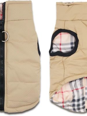 Small Dog Coats Warm Winter Dog Jacket Pet Dog Jackets Puppy Cold Weather Coat Pet Clothes for Small Dogs, Khaki, X-Small