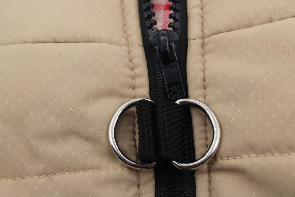 Small Dog Coats Warm Winter Dog Jacket Pet Dog Jackets Puppy Cold Weather Coat Pet Clothes for Small Dogs, Khaki, X-Small